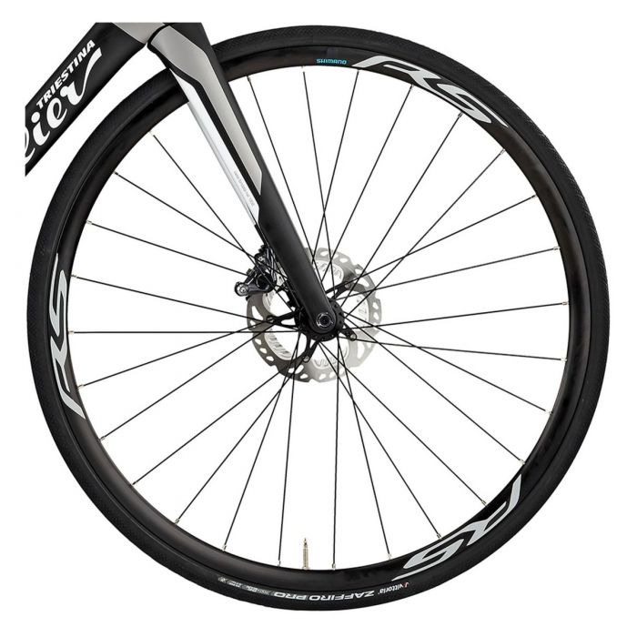 Wilier GTR Team Disc Shimano 105, RS171 Wheels, Black White Matt Bild 3