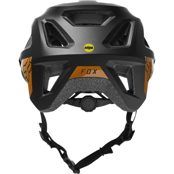 Fox Racing MAINFRAME MTB Helm MIPS Men Black Gold Bild 4