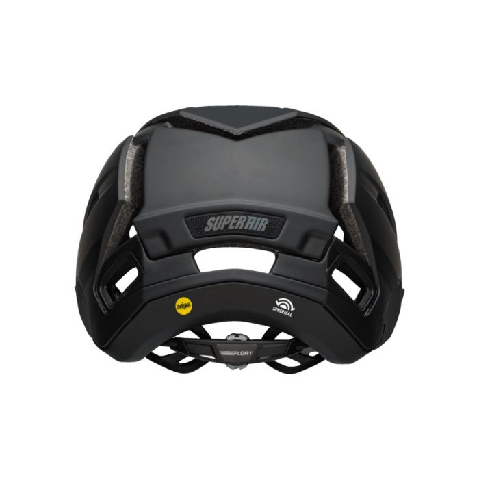 Bell Super Air Spherical Mips Helm Matte Gloss Black Bild 4