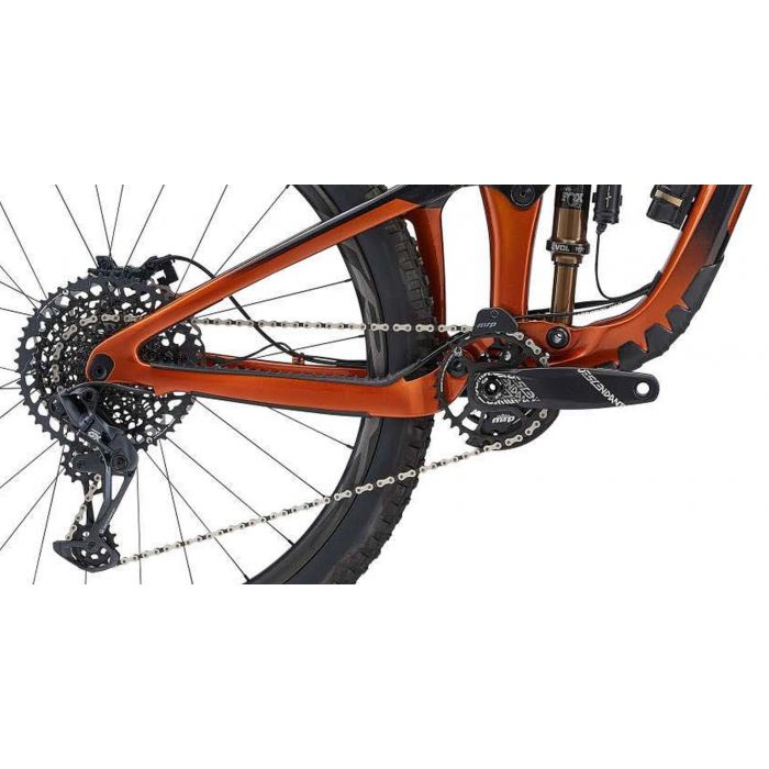 Giant Reign Advanced Pro 1, SRAM GX Eagle, Amber Glow Rainbow Black Bild 2