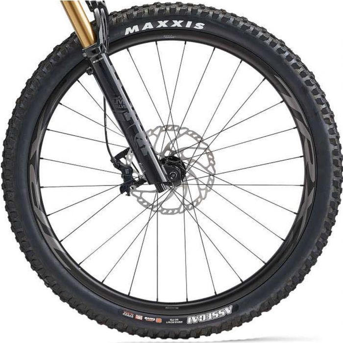 Giant Reign Advanced Pro 1, SRAM GX Eagle, Amber Glow Rainbow Black Bild 3