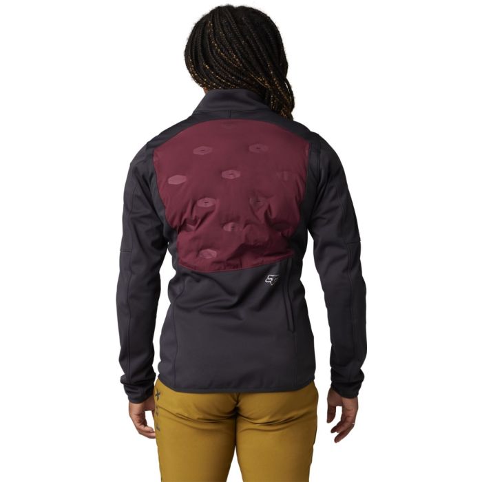 Fox Racing Ranger WINDBLOC Fire Jacket Women Dark Maroon Bild 3