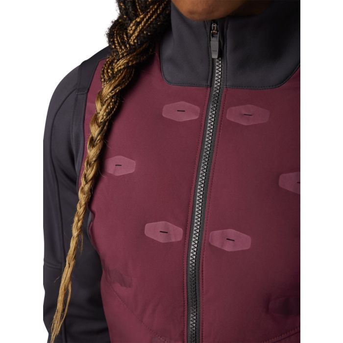 Fox Racing Ranger WINDBLOC Fire Jacket Women Dark Maroon Bild 4