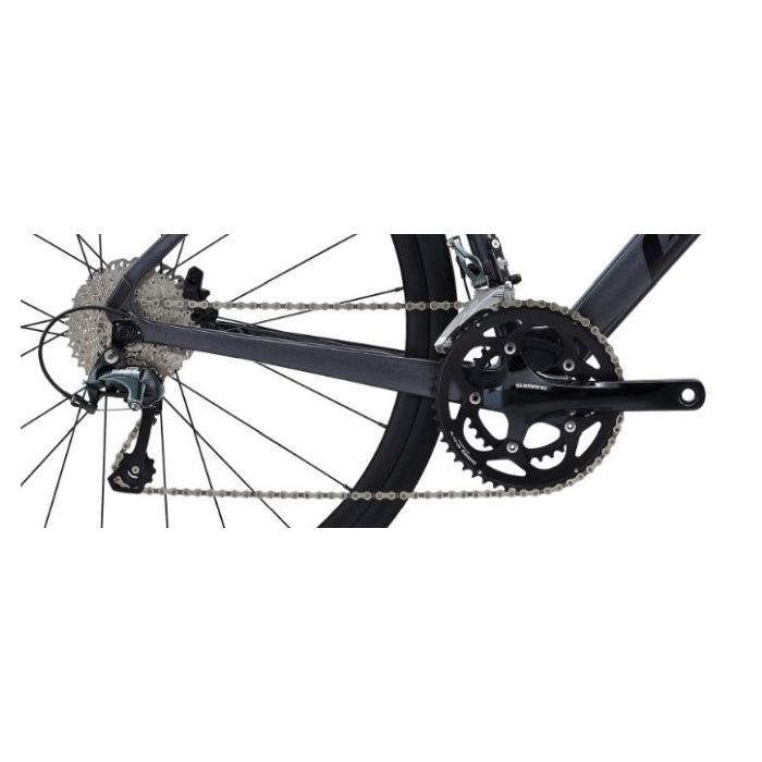 Giant FastRoad Advanced 2 Shimano Tiagra 2x10, Cold Iron Bild 2