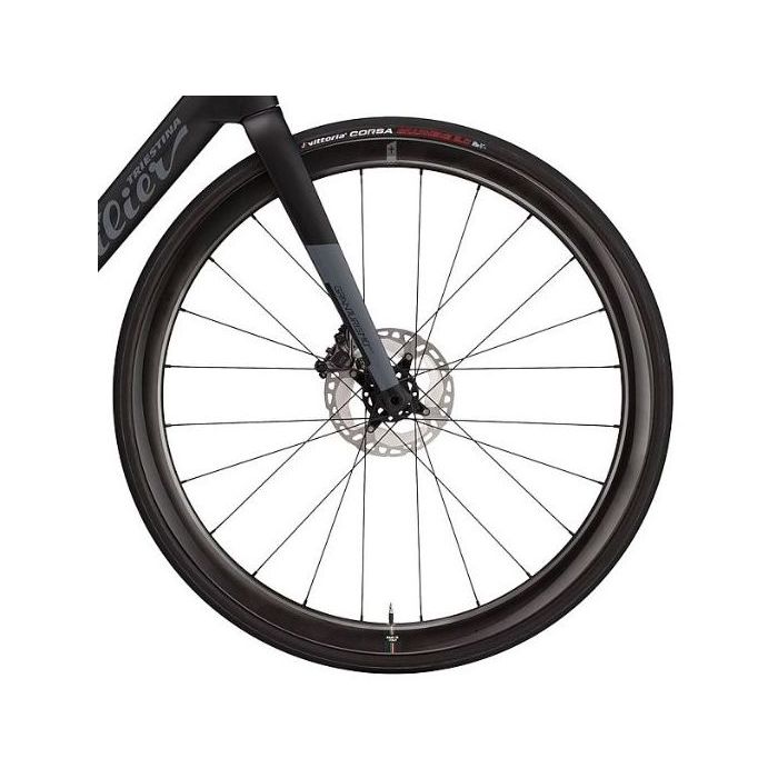 Wilier Granturismo SLR, Shimano Ultegra Di2, SLR38 Wheels, Faded Black Grey Matt Bild 3