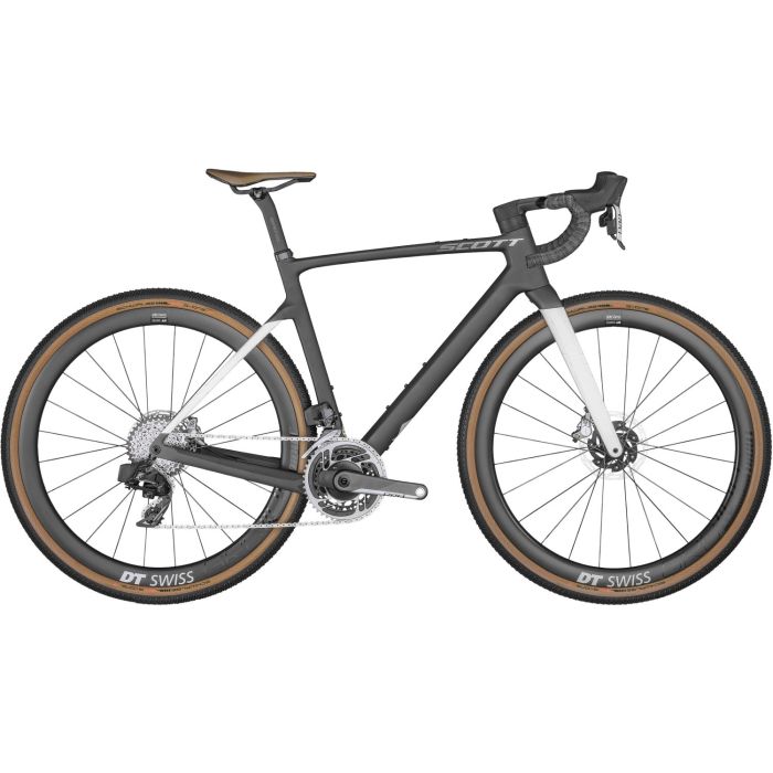 Scott Addict Gravel Tuned Raw Carbon Gloss White Bild 1 Scott Addict Gravel Tuned Raw Carbon Gloss White Bild 1