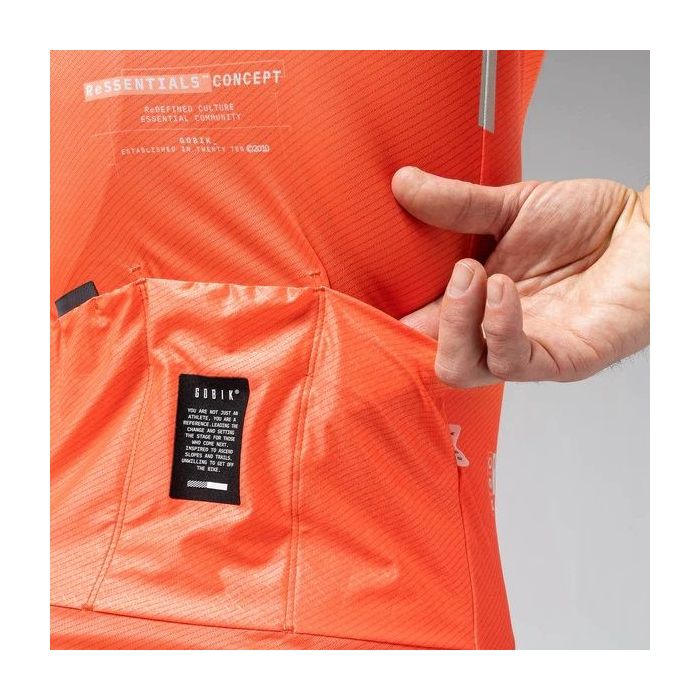Gobik Stark Jersey Men Tangerine Bild 6