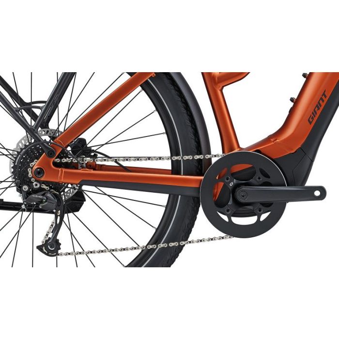 Giant Explore E+ 2, SyncDrive Sport 2 75Nm, 625 Wh, Amber Glow, Trapez Bild 3