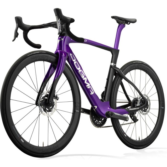 Pinarello Dogma F Sram Red eTap AXS, Princeton Grit 4540 DB Laufräder, D403 Electro Violet Bild 4