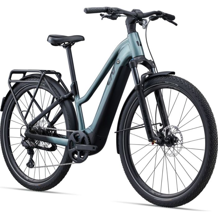 Liv Amiti-E+ Pro, Shimano Deore, Silver Pine Bild 2