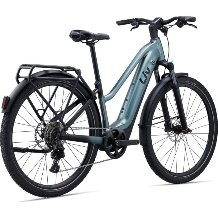 Liv Amiti-E+ Pro, Shimano Deore, Silver Pine Bild 3