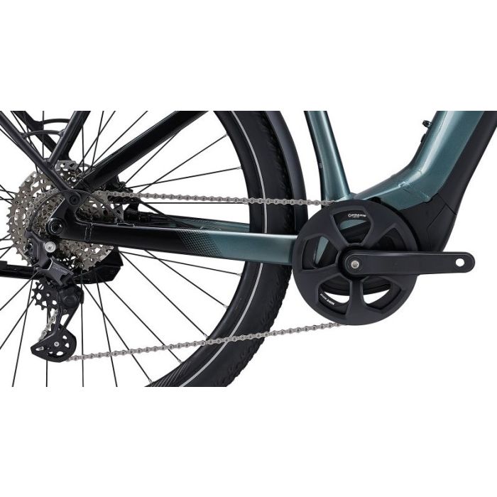 Liv Amiti-E+ Pro, Shimano Deore, Silver Pine Bild 4