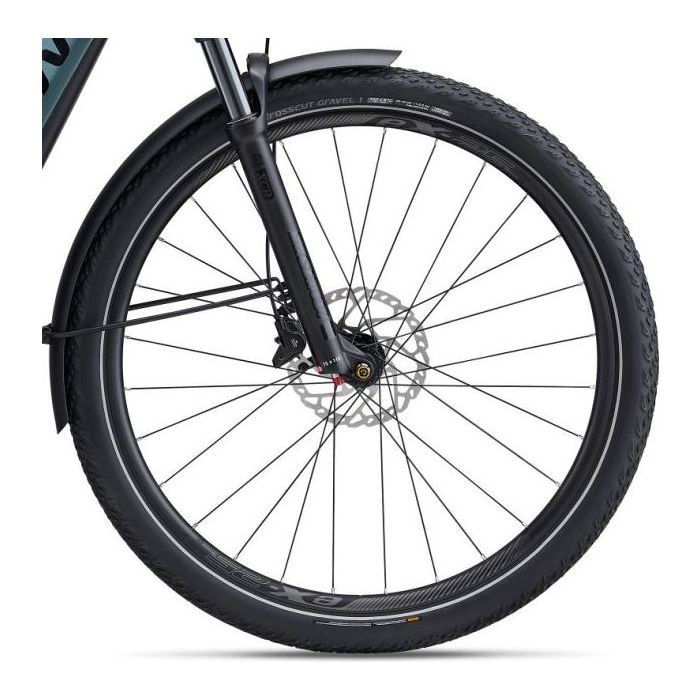 Liv Amiti-E+ Pro, Shimano Deore, Silver Pine Bild 5