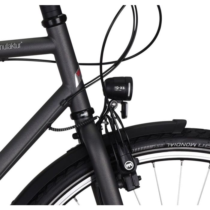 VSF fahrradmanufaktur T-700 Disc Shimano Alfine 11, Riemenantrieb, Schwarz Metallic, Diamant Bild 2