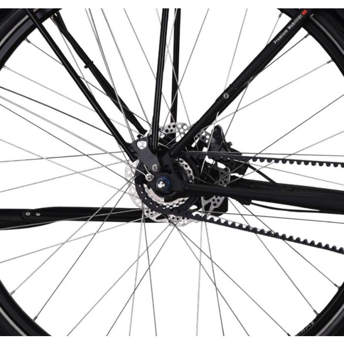 VSF fahrradmanufaktur T-700 Disc Shimano Alfine 11, Riemenantrieb, Schwarz Metallic, Diamant Bild 4