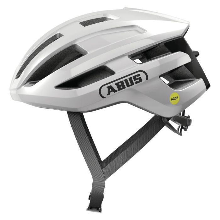 Abus Powerdome Mips Helm, Shiny White Bild 1 Abus Powerdome Mips Helm, Shiny White Bild 1