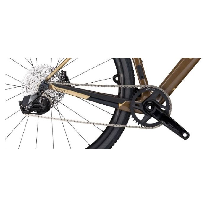 Wilier Rave SL Sram Force XPLR AXS, Miche Graff XL, Brown Sand Glossy Bild 2