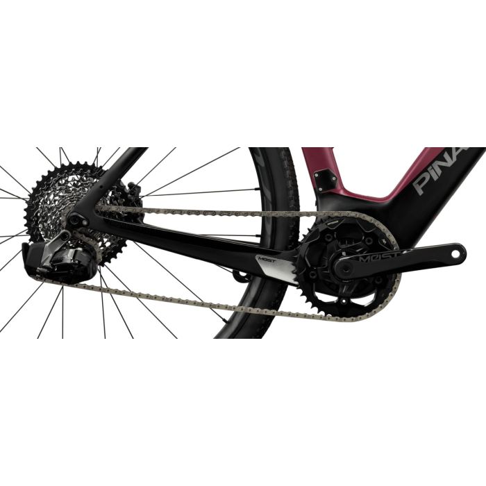 Pinarello Nytro Gravel E7, Sram Force eTap AXS, Fulcrum Rapid Red Laufräder, Italian Wine Bild 2