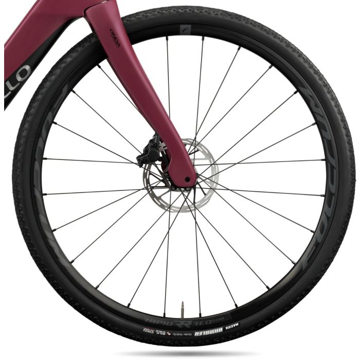 Pinarello Nytro Gravel E7, Sram Force eTap AXS, Fulcrum Rapid Red Laufräder, Italian Wine Bild 3