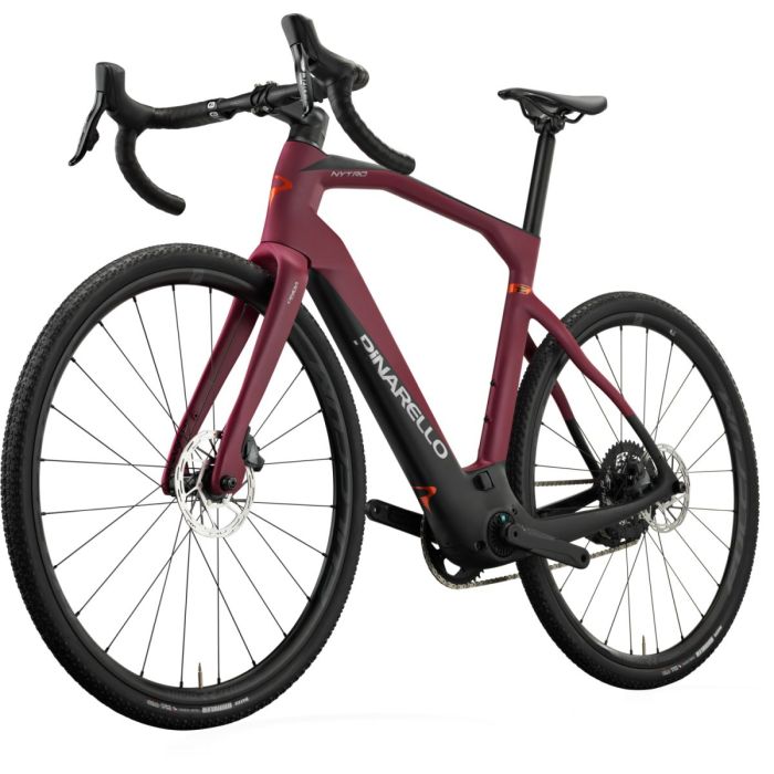Pinarello Nytro Gravel E7, Sram Force eTap AXS, Fulcrum Rapid Red Laufräder, Italian Wine Bild 4