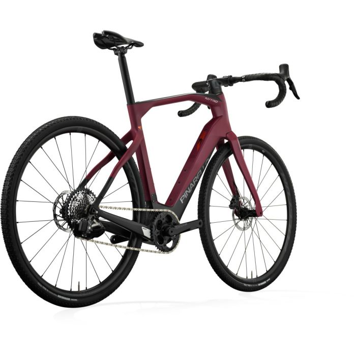 Pinarello Nytro Gravel E7, Sram Force eTap AXS, Fulcrum Rapid Red Laufräder, Italian Wine Bild 5