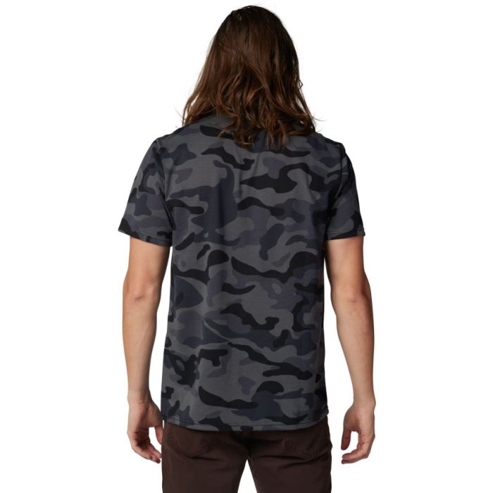 Fox Racing T-Shirt, Schwarz Camouflage Bild 2