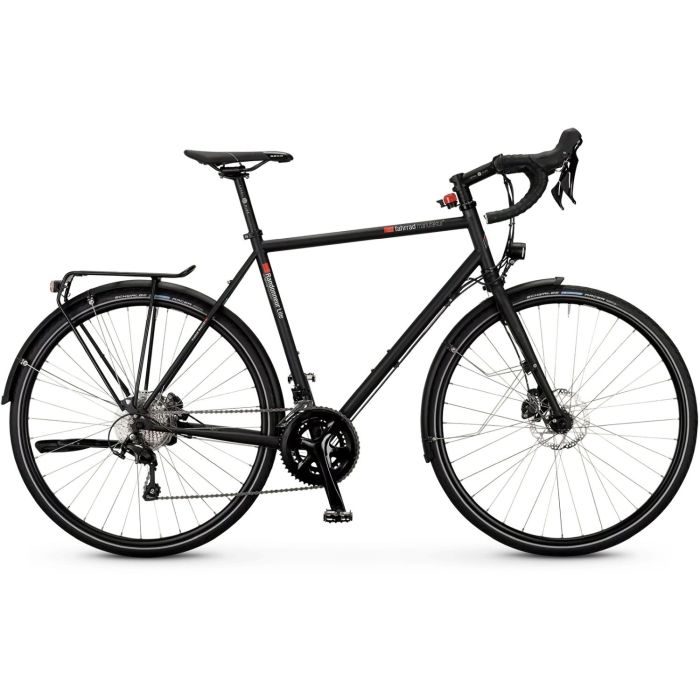 VSF fahrradmanufaktur T-Randonneur Lite, Shimano 105 22 Gang, Ebony Matt, Diamant Bild 1 VSF fahrradmanufaktur T-Randonneur Lite, Shimano 105 22 Gang, Ebony Matt, Diamant Bild 1