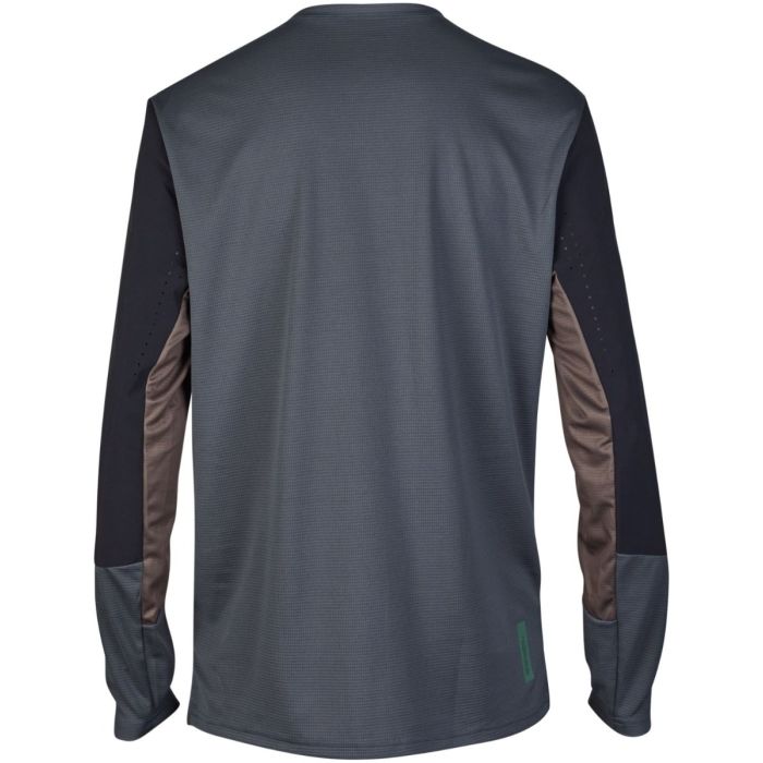 Fox Racing Defend Langarm Jersey, Graphitgrau Bild 2