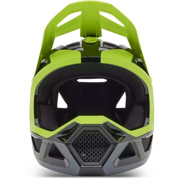 Fox Racing Rampage Barge Full Face Helm Fluorescent Yellow Bild 3