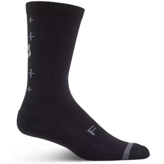 Fox Racing Defend Lunar 8" Socken Black Bild 1 Fox Racing Defend Lunar 8" Socken Black Bild 1