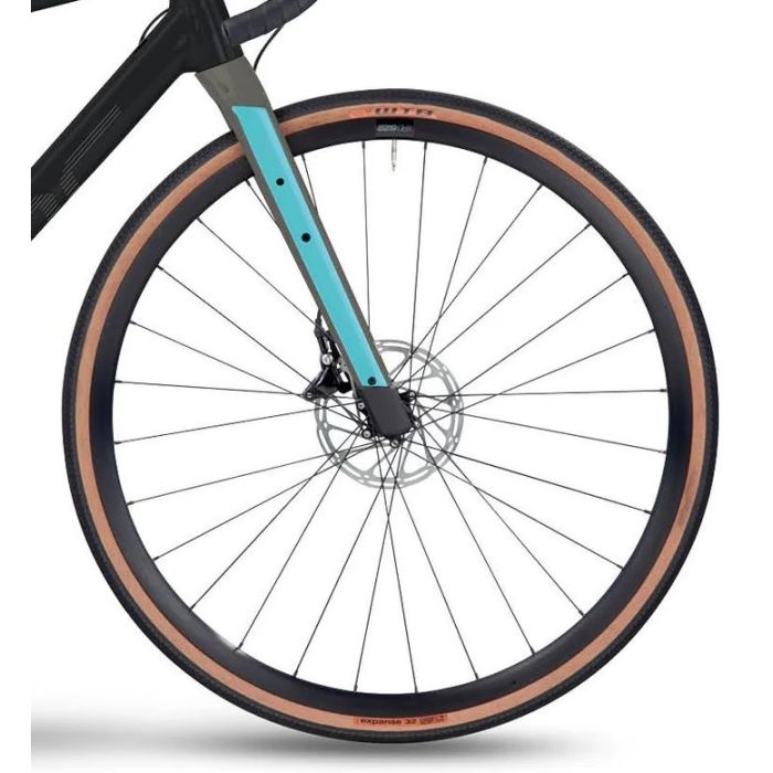 BMC Roadmachine AL X TWO, Shimano GRX 2x10, Black Turquoise Bild 3