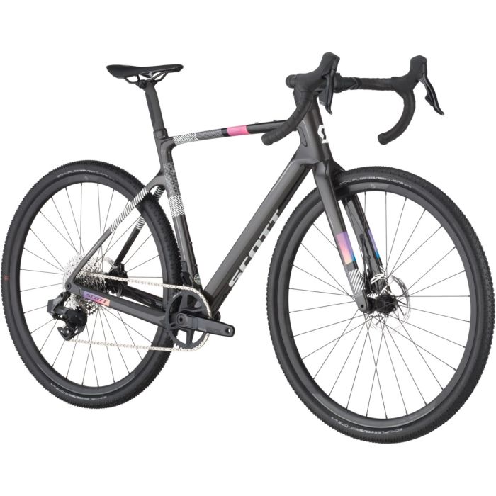 Scott Addict Gravel 30, Sram Rival eTap AXS 1x12, Carbon Black Bild 2