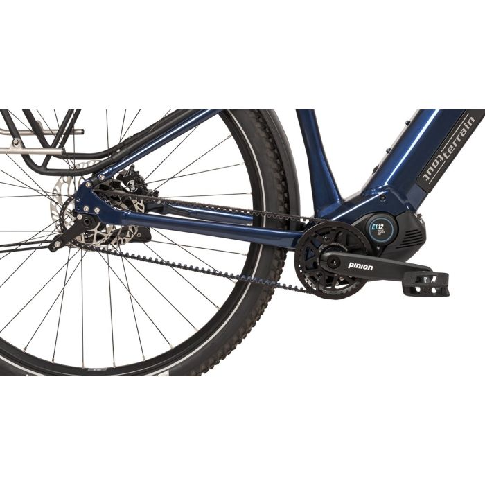 Tout Terrain Pamir Select 4.1 Pinion E1.12 Riemenantrieb, Deep Ocean Blue Metallic Glänzend, Diamant Bild 2