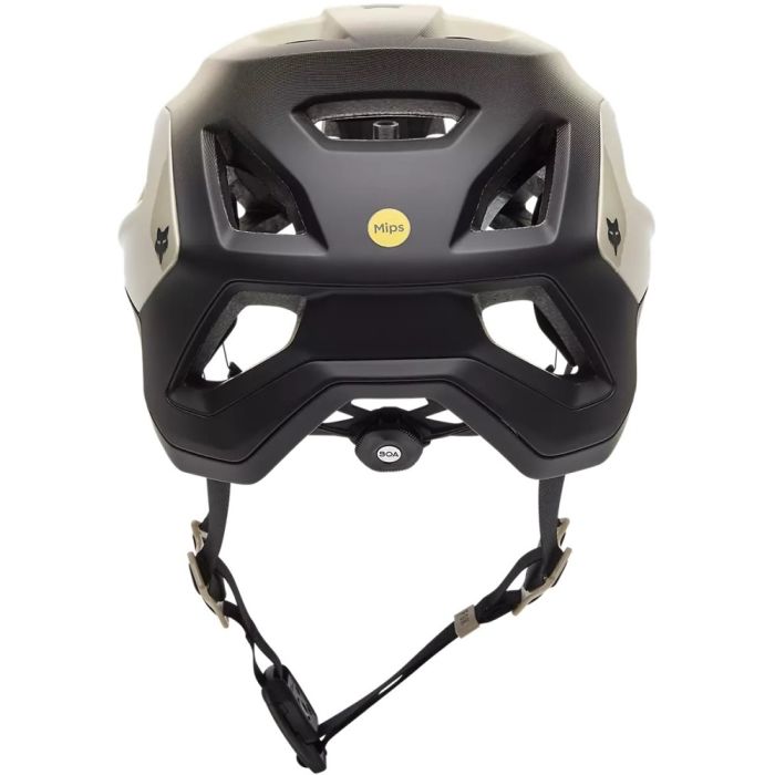 Fox Racing Speedframe Pro MTB Helm Backfade Cream Bild 3