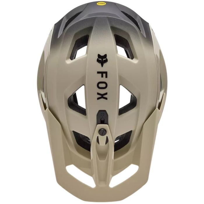 Fox Racing Speedframe Pro MTB Helm Backfade Cream Bild 4