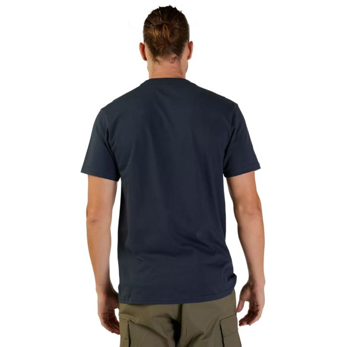 Fox Racing Fox Head Premium T-Shirt, Midnight Blue Bild 2