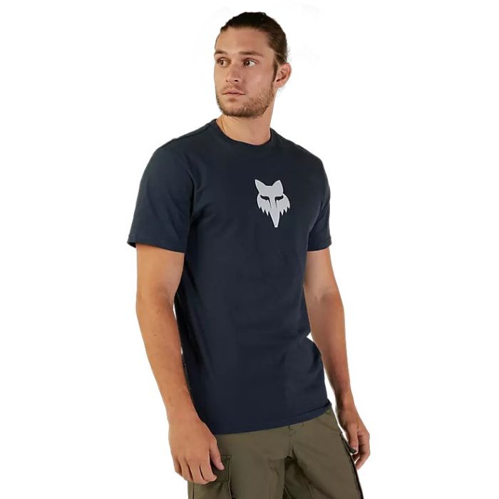 Fox Racing Fox Head Premium T-Shirt, Midnight Blue Bild 4