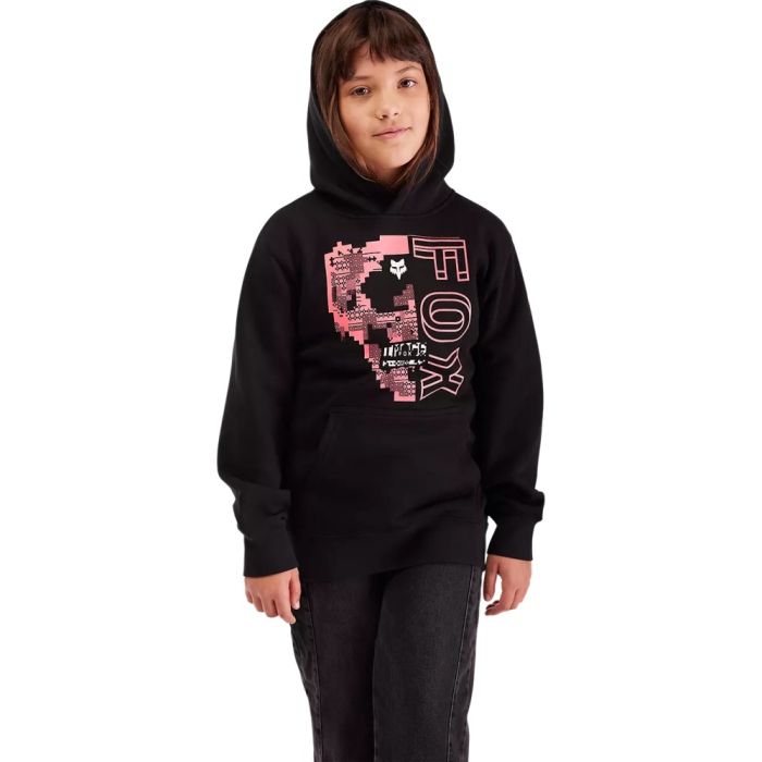 Fox Racing Image Skull Kapuzenpullover Youth, Black Bild 6