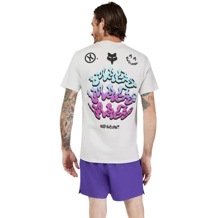 Fox Racing Future Premium T-Shirt, Light Grey Bild 4