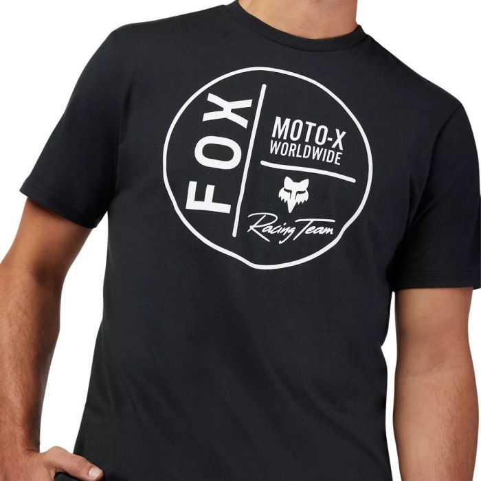 Fox Racing Worldwide Premium T-Shirt, Black Bild 5