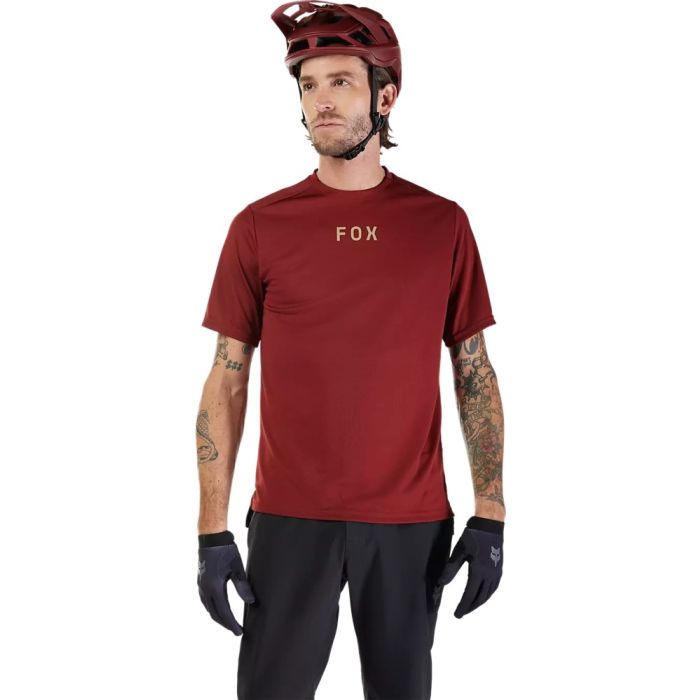 Fox Racing Ranger Wordmark Jersey, Rust Brown Bild 3