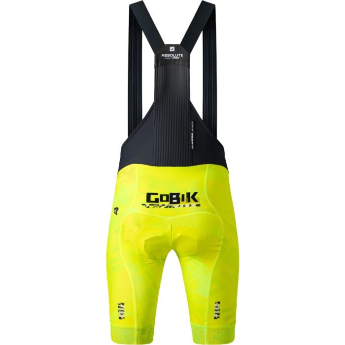 Gobik Absolute 6.0 Bib Short Men K10 Sitzpolster Liquid Lime Bild 2