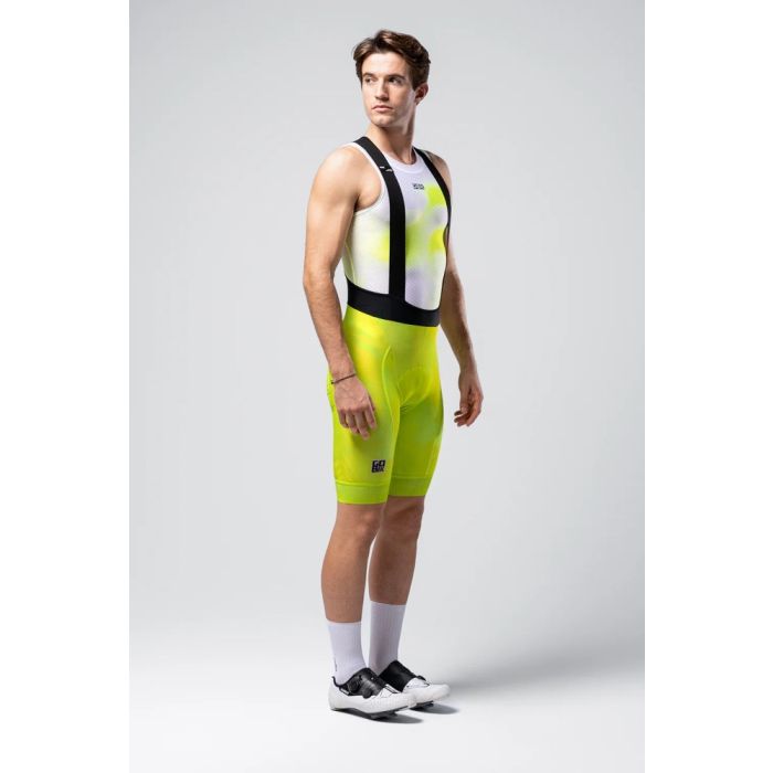 Gobik Absolute 6.0 Bib Short Men K10 Sitzpolster Liquid Lime Bild 3