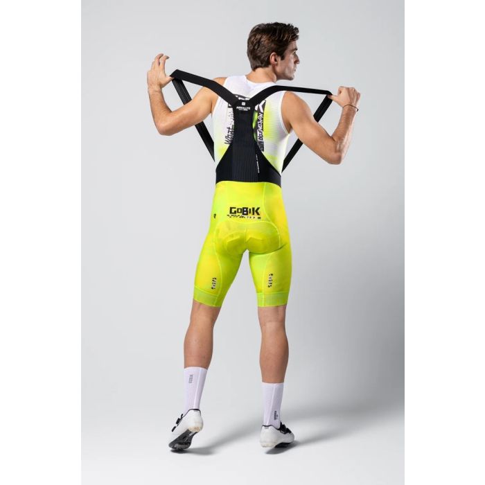 Gobik Absolute 6.0 Bib Short Men K10 Sitzpolster Liquid Lime Bild 10