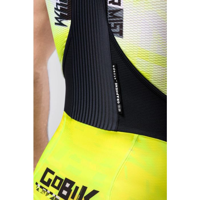 Gobik Absolute 6.0 Bib Short Men K10 Sitzpolster Liquid Lime Bild 11