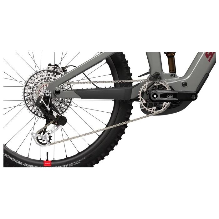 Santa Cruz Vala 1 CC MX XX AXS RSV-Kit, Gloss Grey Bild 2