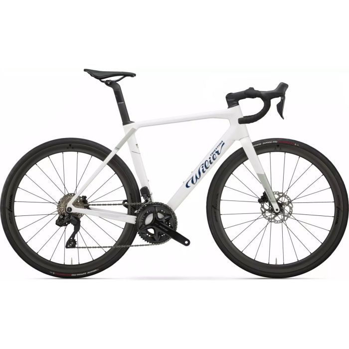 Wilier Granturismo SL, Sram Force AXS, SWR EVO 40 Wheels, White Blue Glossy Bild 1 Wilier Granturismo SL, Sram Force AXS, SWR EVO 40 Wheels, White Blue Glossy Bild 1