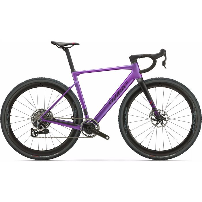 Wilier Rave SLR Sram Red AXS 1x13, Miche Graff Aero 42 Carbon Wheels, Purple Black Matt Bild 1 Wilier Rave SLR Sram Red AXS 1x13, Miche Graff Aero 42 Carbon Wheels, Purple Black Matt Bild 1