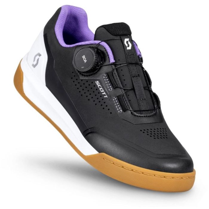 Scott Volt Evo Flat Boa MTB Schuh Women Black White Bild 1 Scott Volt Evo Flat Boa MTB Schuh Women Black White Bild 1