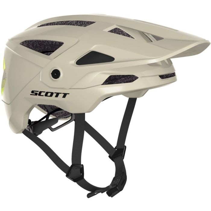Scott Stego Plus MTB Helm Beige Radium Yellow Bild 1 Scott Stego Plus MTB Helm Beige Radium Yellow Bild 1